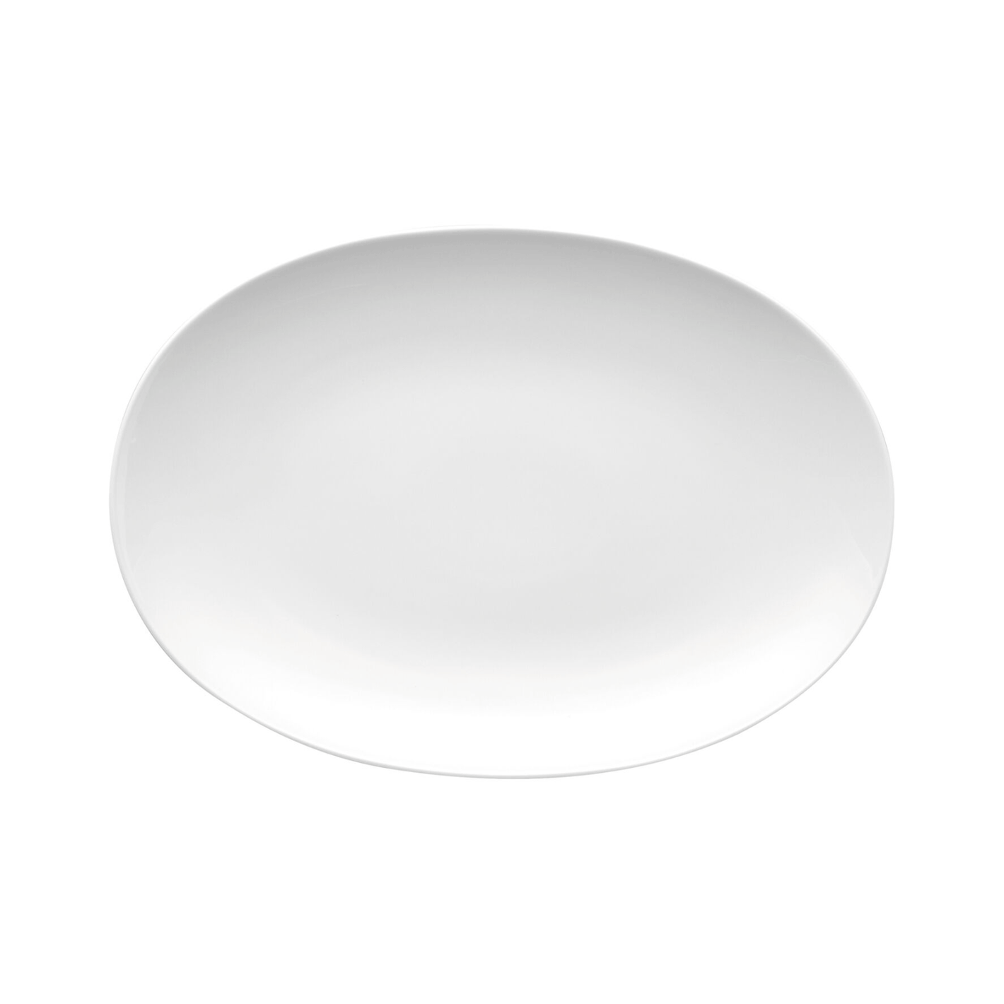 Thomas Medaillon Oval Platter 33cm White