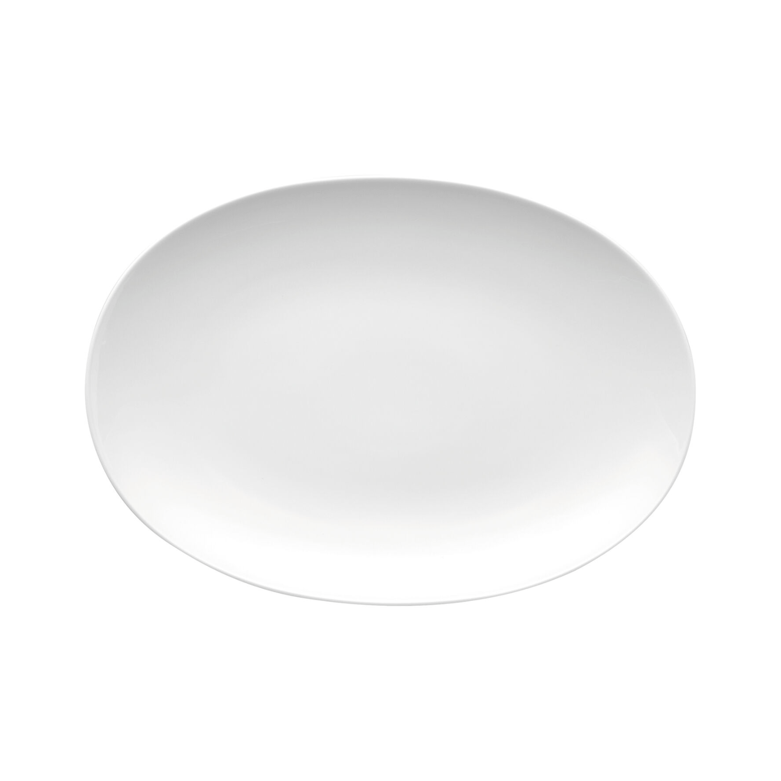 Thomas Medaillon Oval Platter 33cm White