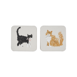 Ulster Weavers Coasters Feline Friends 4-Pack