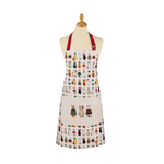 Ulster Weavers Cotton Apron Christmas Cats in Waiting