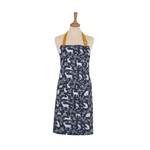 Ulster Weavers Cotton Apron Forest Friends Navy