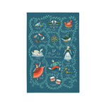 Ulster Weavers Cotton Tea Towel 12 Days of Christmas