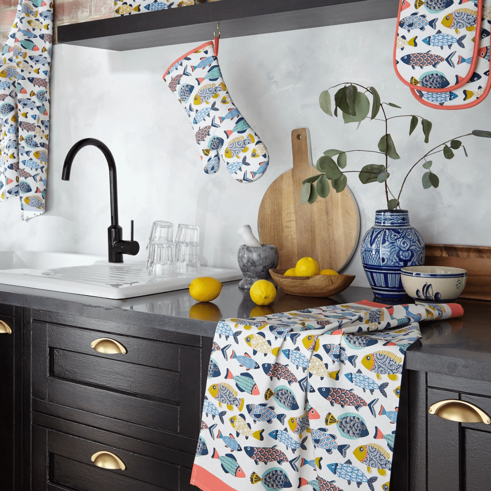 Ulster Weavers Cotton Tea Towel Aquarium