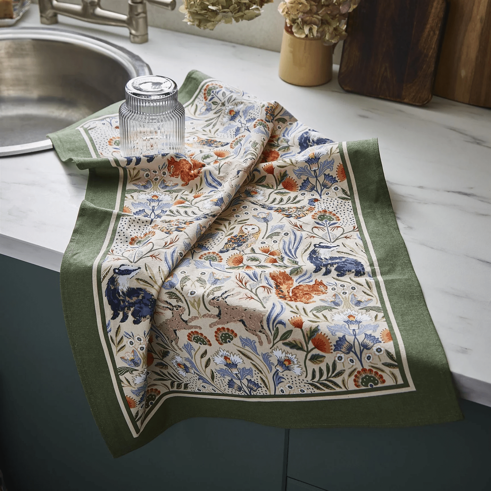 Ulster Weavers Cotton Tea Towel Blackthorn