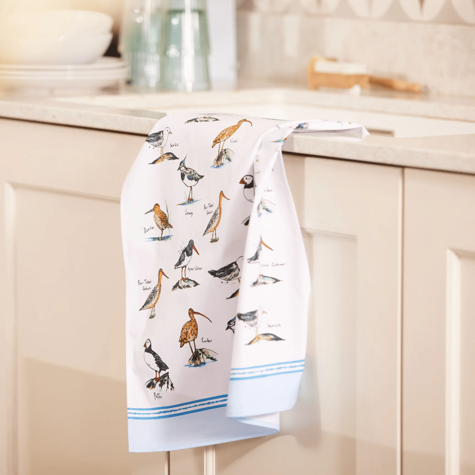 Ulster Weavers Cotton Tea Towel Coastal Birds