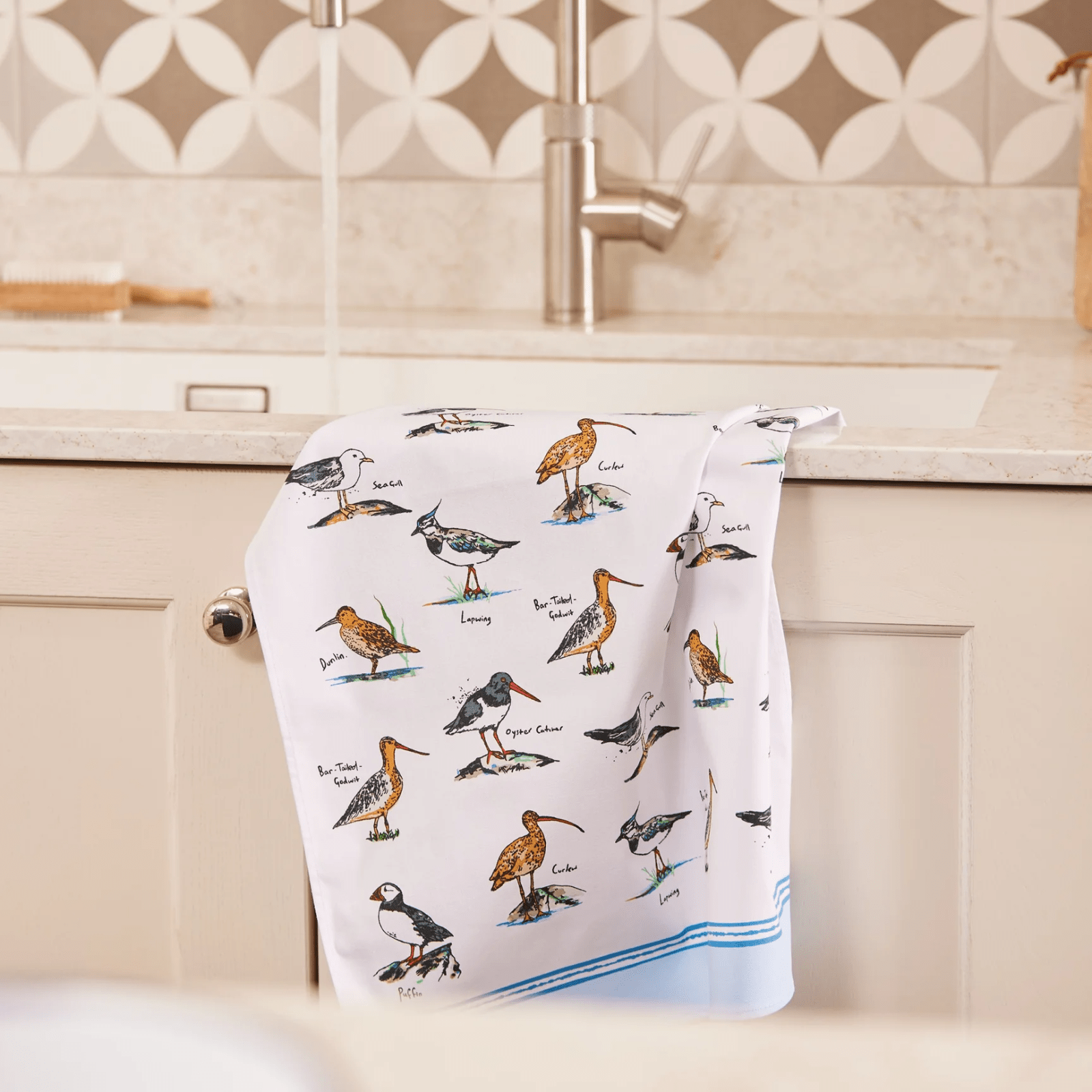 Ulster Weavers Cotton Tea Towel Coastal Birds