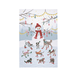 Ulster Weavers Cotton Tea Towel Ice Skating Animals