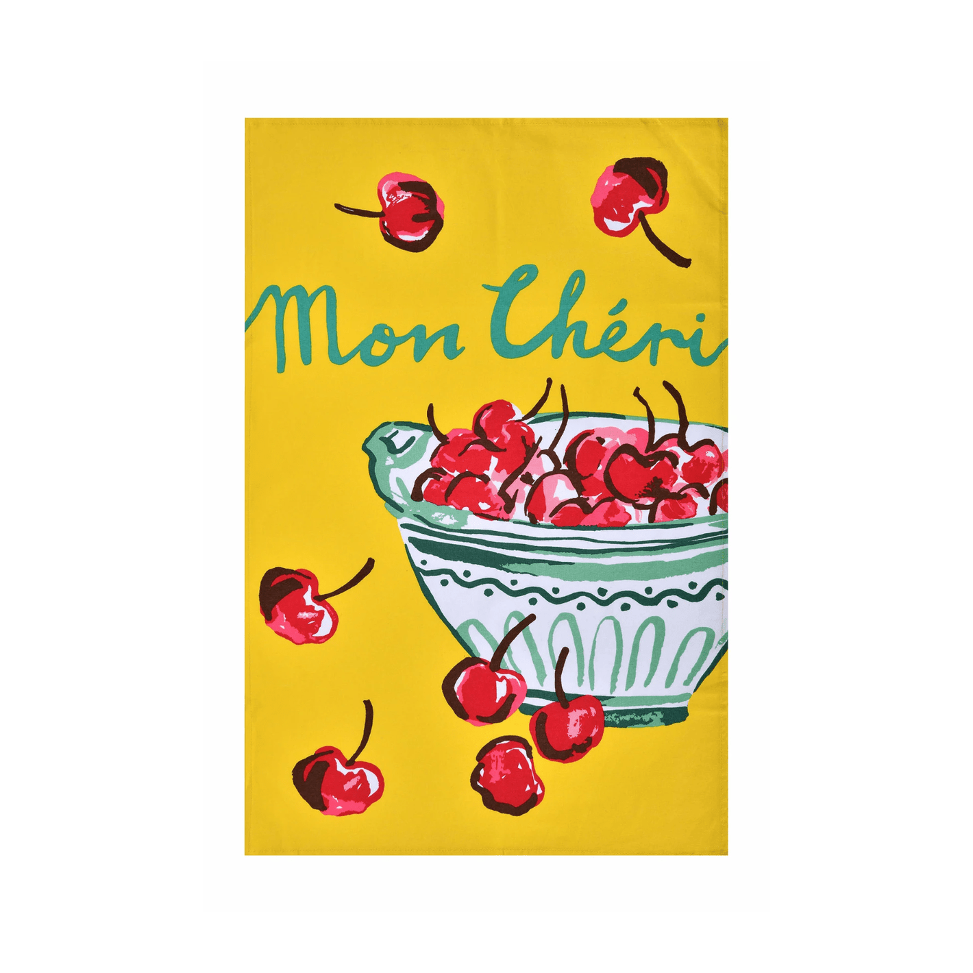 Ulster Weavers Cotton Tea Towel Summer Fruits Cheri