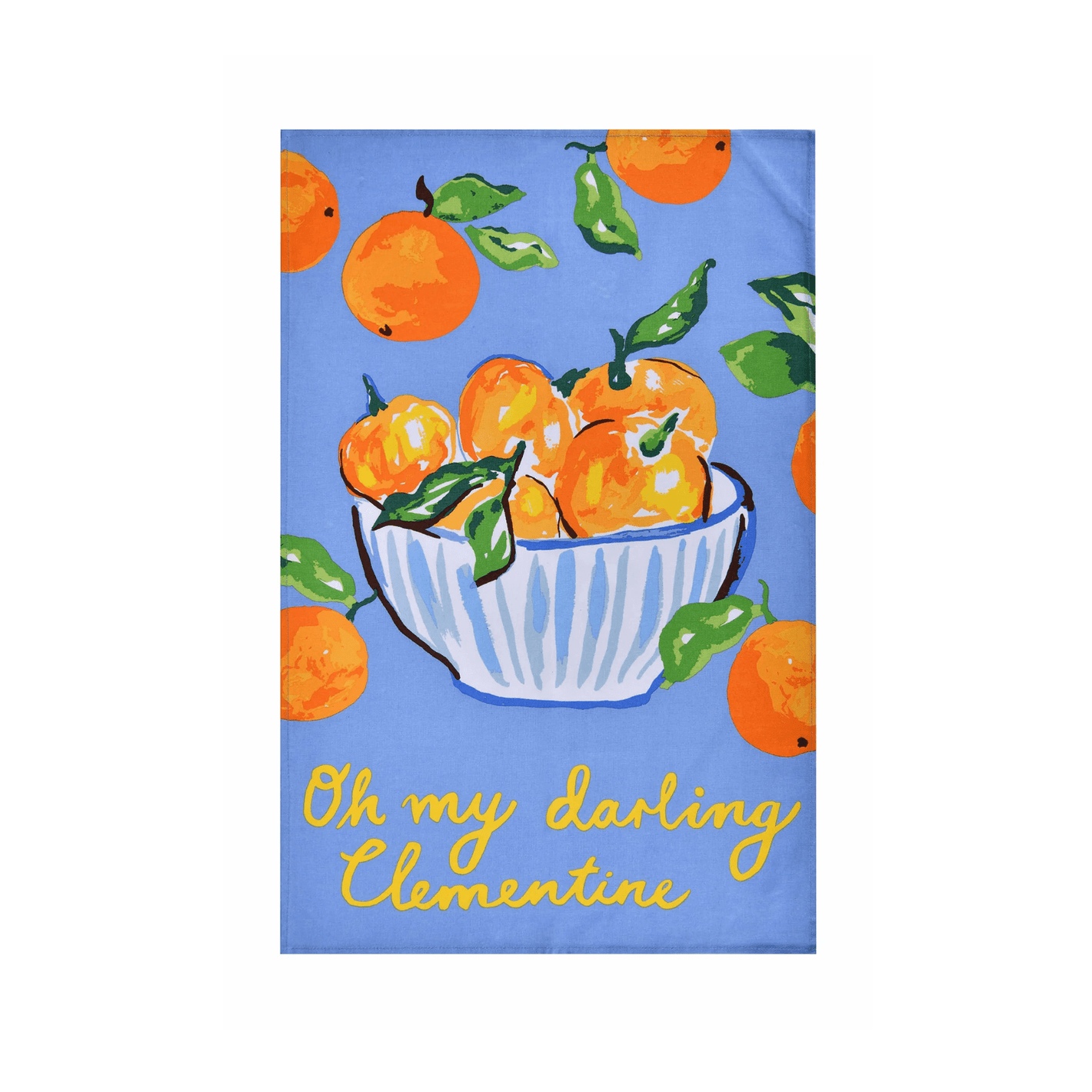Ulster Weavers Cotton Tea Towel Summer Fruits Clementine