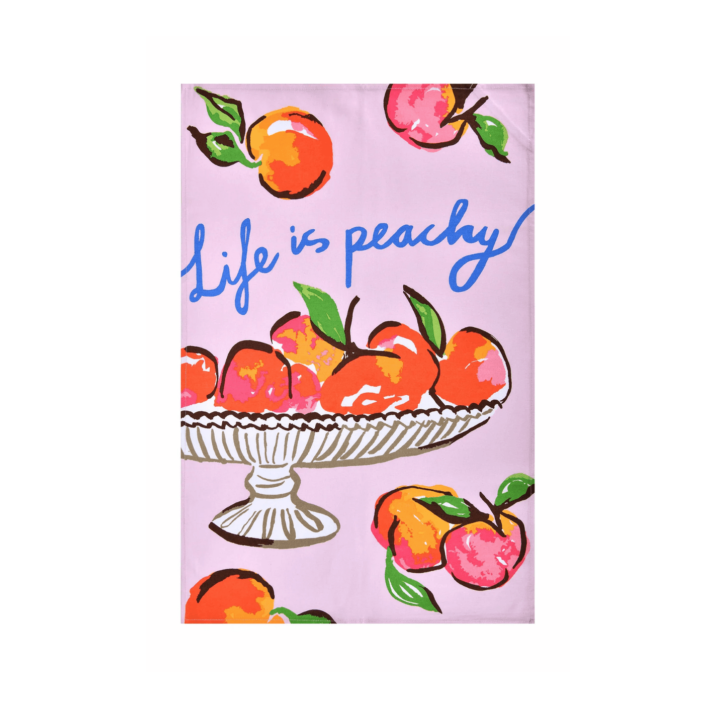 Ulster Weavers Cotton Tea Towel Summer Fruits Peach