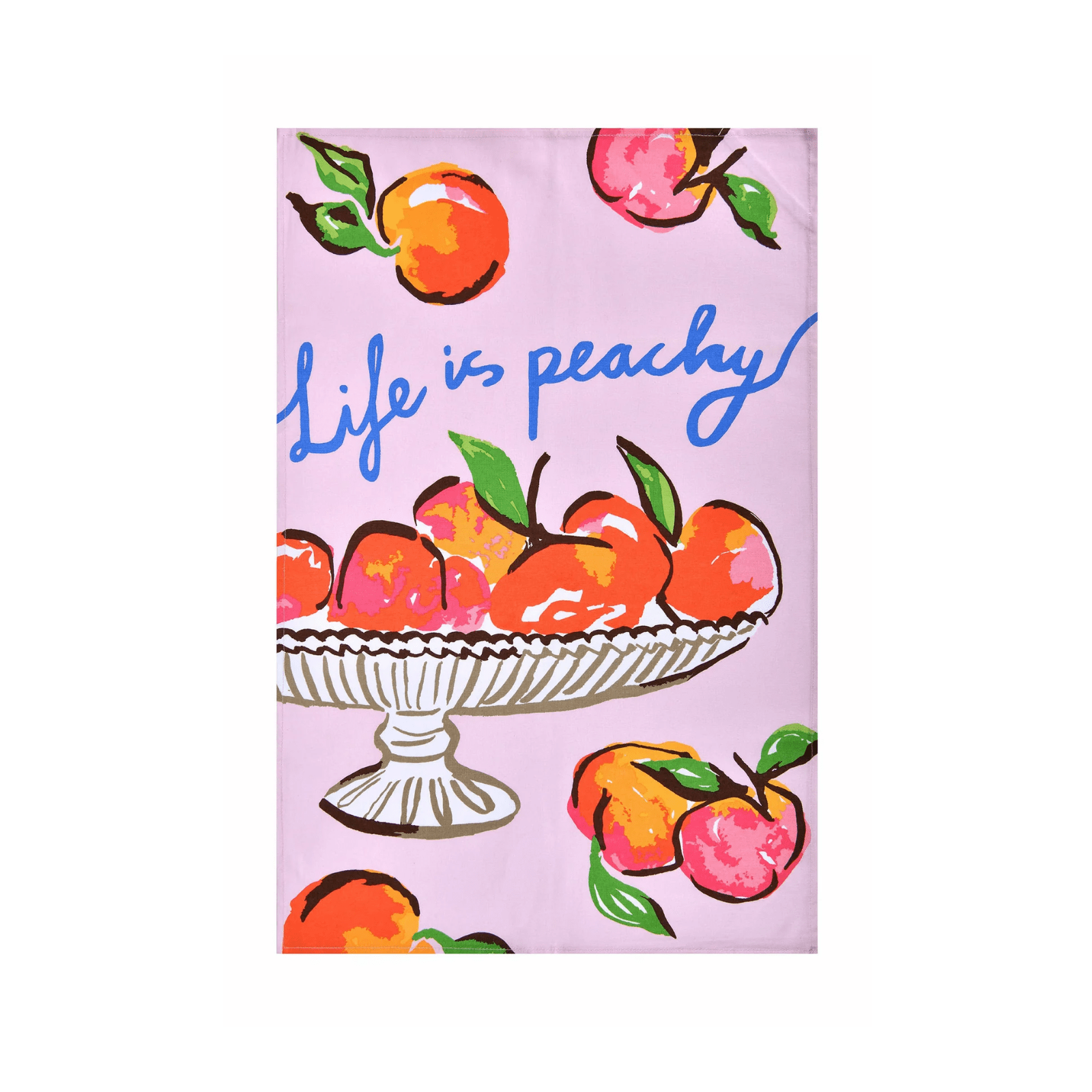 Ulster Weavers Cotton Tea Towel Summer Fruits Peach