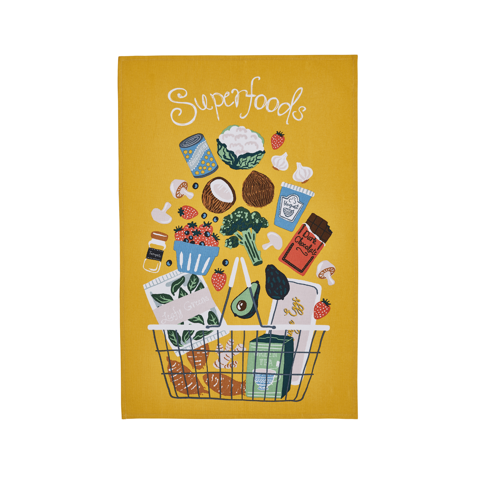 Ulster Weavers Cotton Tea Towel Super Food