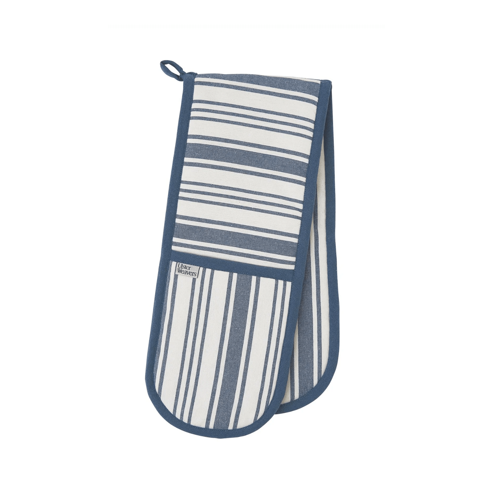 Ulster Weavers Double Oven Glove Denim Stripe
