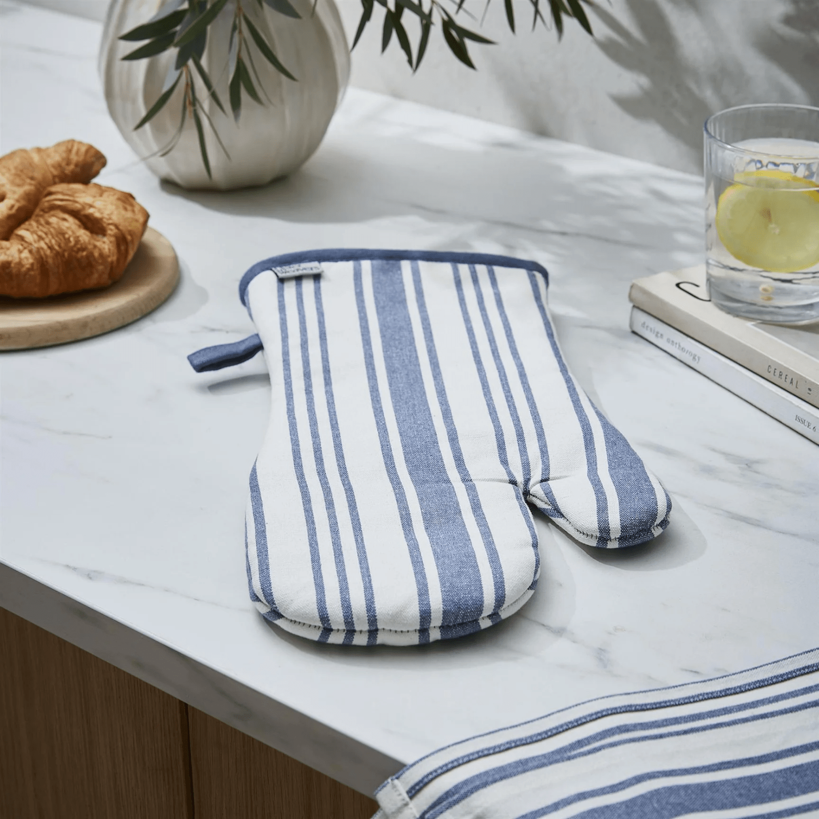 Ulster Weavers Oven Glove Denim Stripe