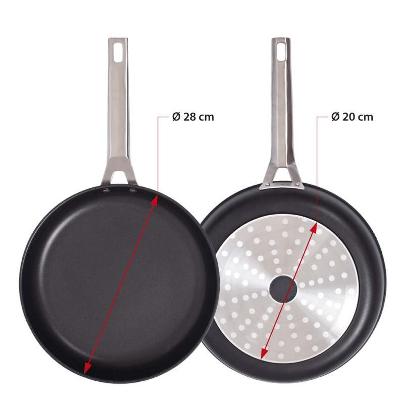 Valira Air Ceramic Induction Non-Stick Frying Pan 28cm The Homestore Auckland