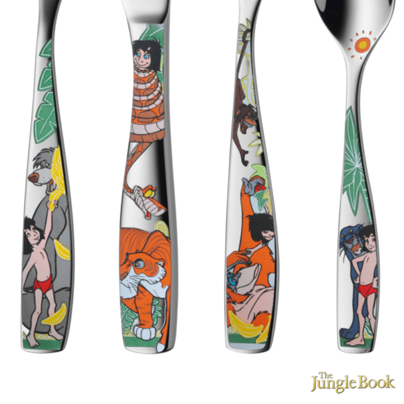 WMF Children's Disney Jungle Book Cutlery Set 4-Piece The Homestore Auckland