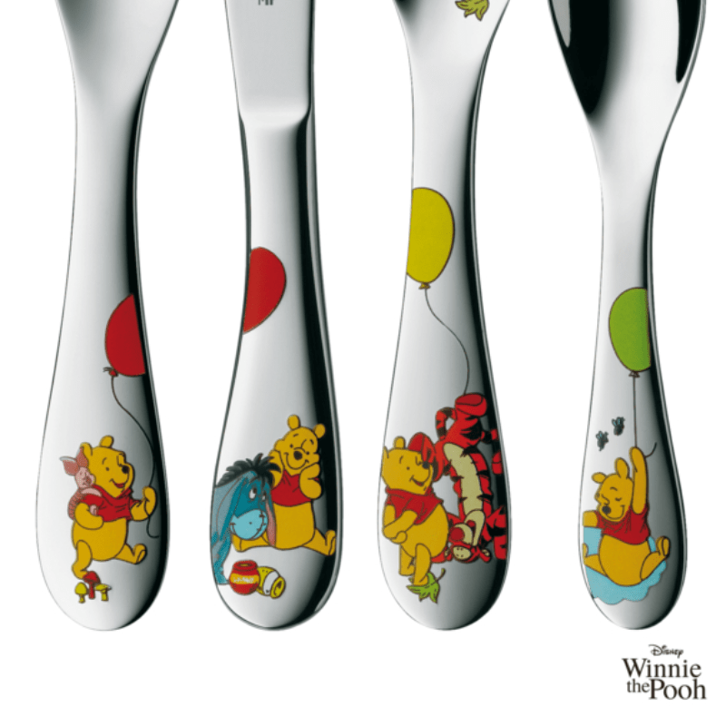 WMF Children's Disney Winnie the Pooh Cutlery Set 4-Piece The Homestore Auckland