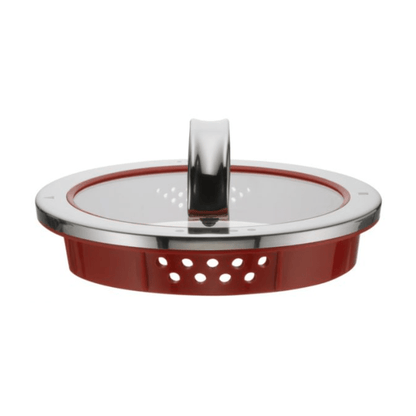 WMF Function 4 Red Glass Lid 20cm The Homestore Auckland