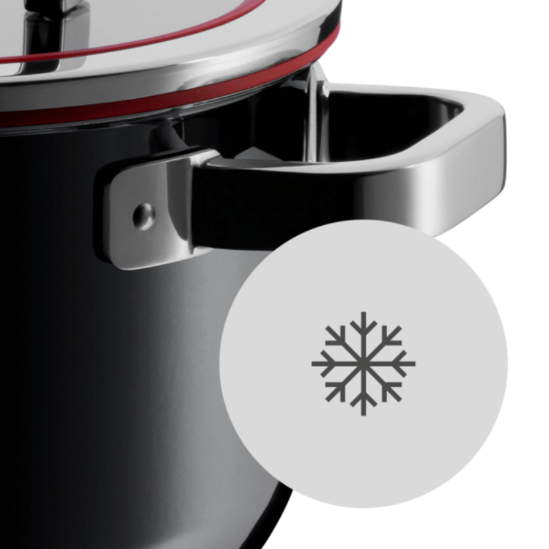 WMF Fusiontec Functional Black High Casserole 24cm with Lid