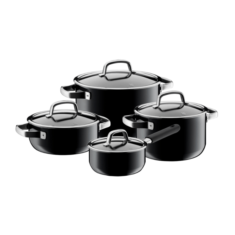WMF Fusiontec Mineral Black Cookware Set 4-Piece