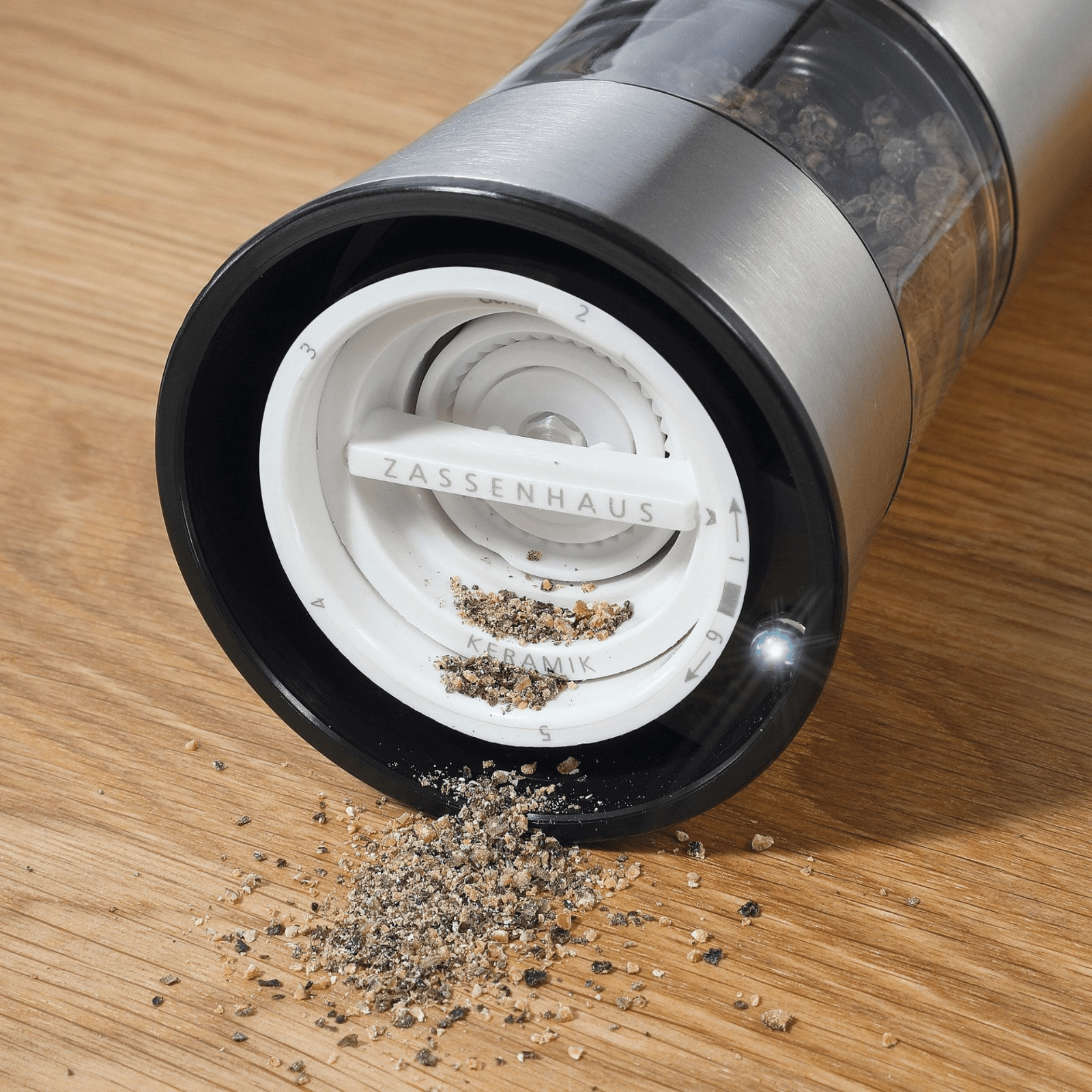 Zassenhaus Gera USB Electric 18cm Pepper Mill