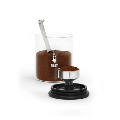 Bialetti Glass Coffee Jar 250g The Homestore Auckland