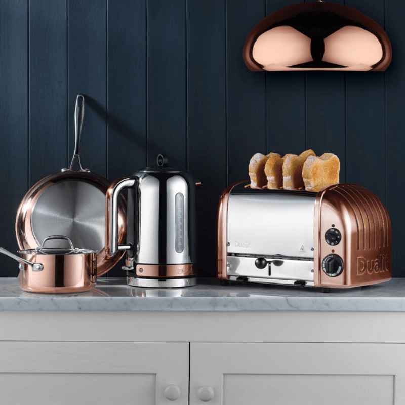 Dualit Classic Toaster 4 Slice Copper Ends The Homestore Auckland