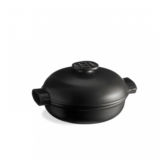 Emile Henry Delight Induction Braiser 2.5L Charcoal The Homestore Auckland