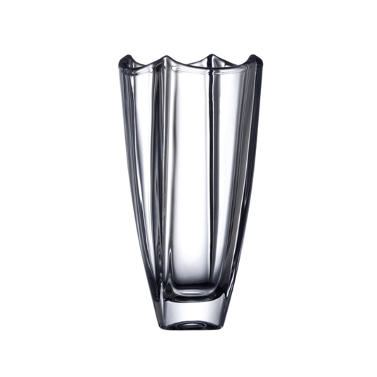 Galway Crystal Dune Square Vase 25.4cm The Homestore Auckland