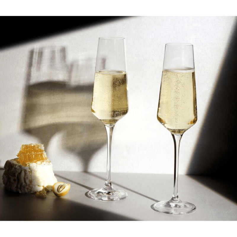 Krosno Avant-Garde Champagne Flute 180ml Set of 6 The Homestore Auckland