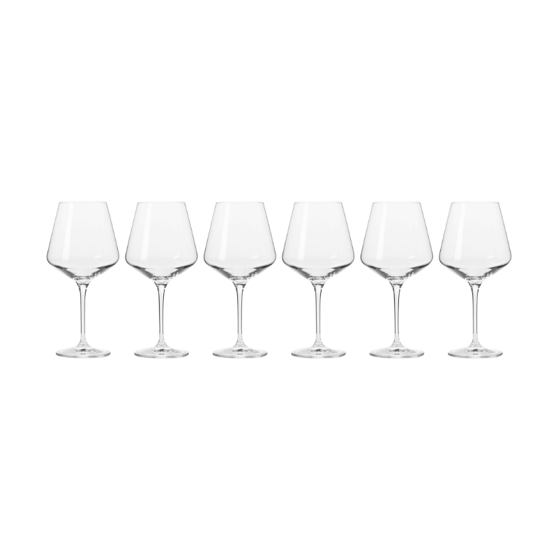 Krosno Avant-Garde Wine Glass 490ml Set Of 6 The Homestore Auckland
