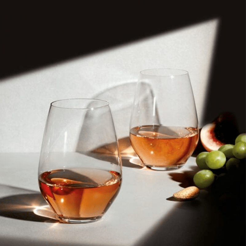 Krosno Harmony Stemless Wine Glass 400ml Set Of 6 The Homestore Auckland