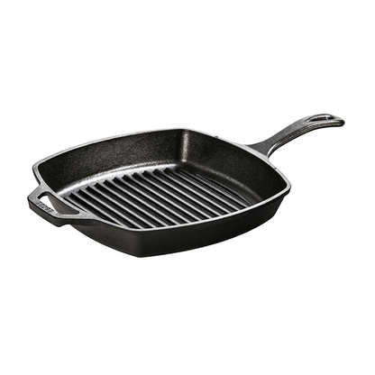 Lodge Wildlife Cast Iron Square Grill Pan Fish 26cm The Homestore Auckland
