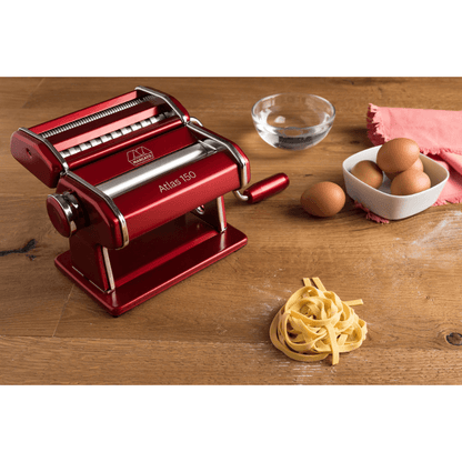 Marcato Atlas 150 Pasta Machine Red The Homestore Auckland