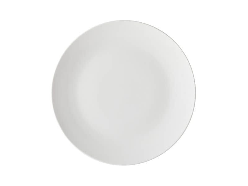 Maxwell & Williams White Basics Coupe Entree Plate 23cm The Homestore Auckland