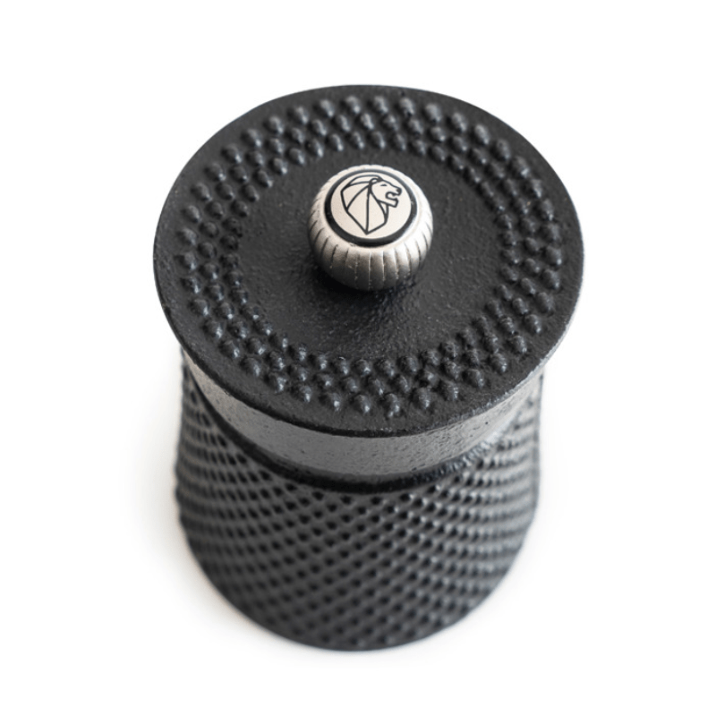 Peugeot Bali Fonte Cast Iron Black Pepper Mill 8cm