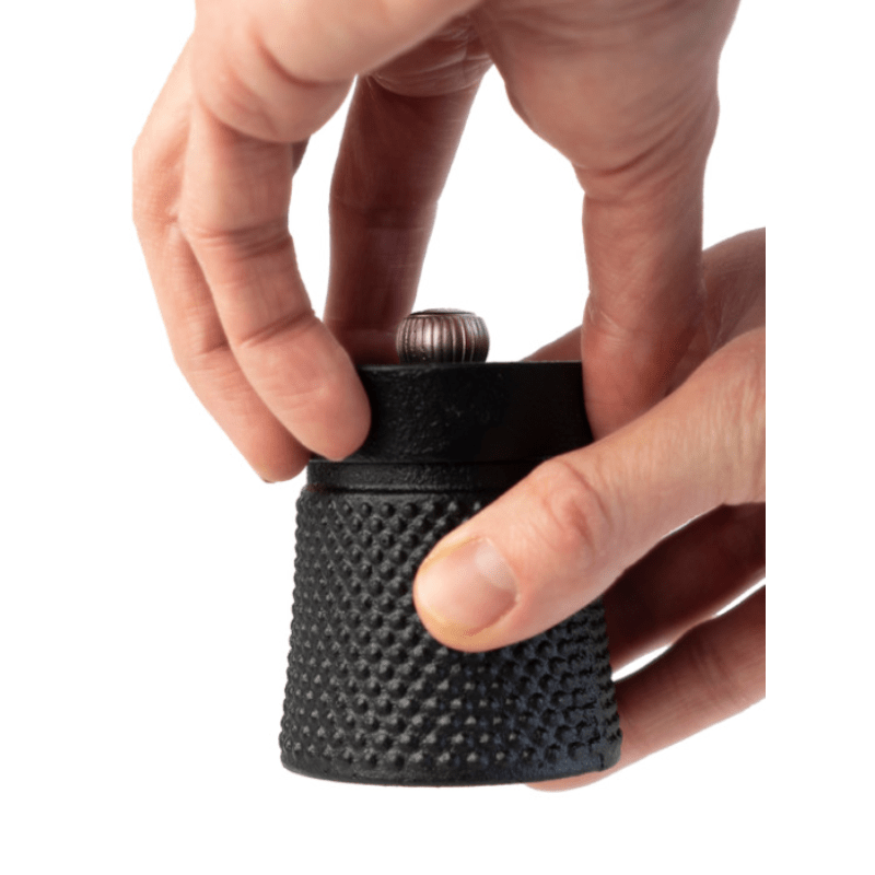 Peugeot Bali Fonte Cast Iron Black Pepper Mill 8cm