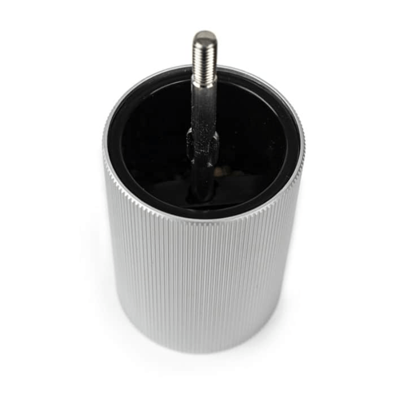 Peugeot Line Aluminium & Natural Wood Pepper Mill 12cm