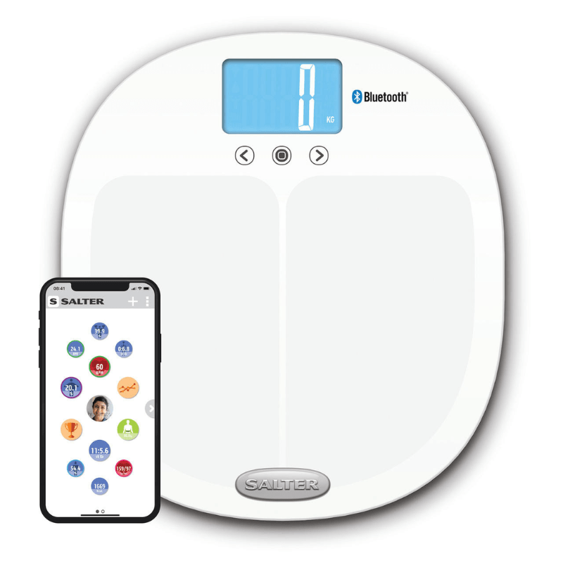 Salter Curve Bluetooth Smart Analyser Scale The Homestore Auckland