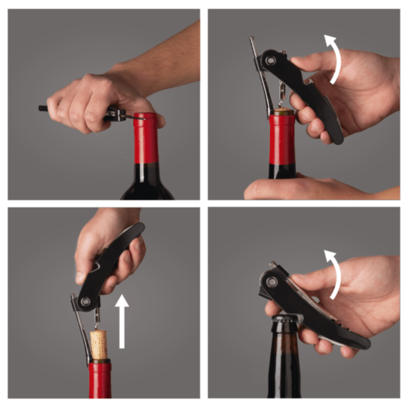 Vacu Vin Single Pull Corkscrew