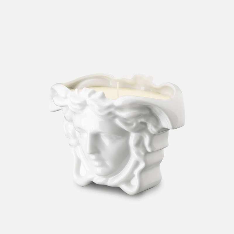 Versace Medusa Grande White Scented Candle The Homestore Auckland