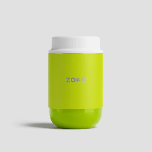 ZOKU Neat Stack Food Jar 465ml Lime Green The Homestore Auckland