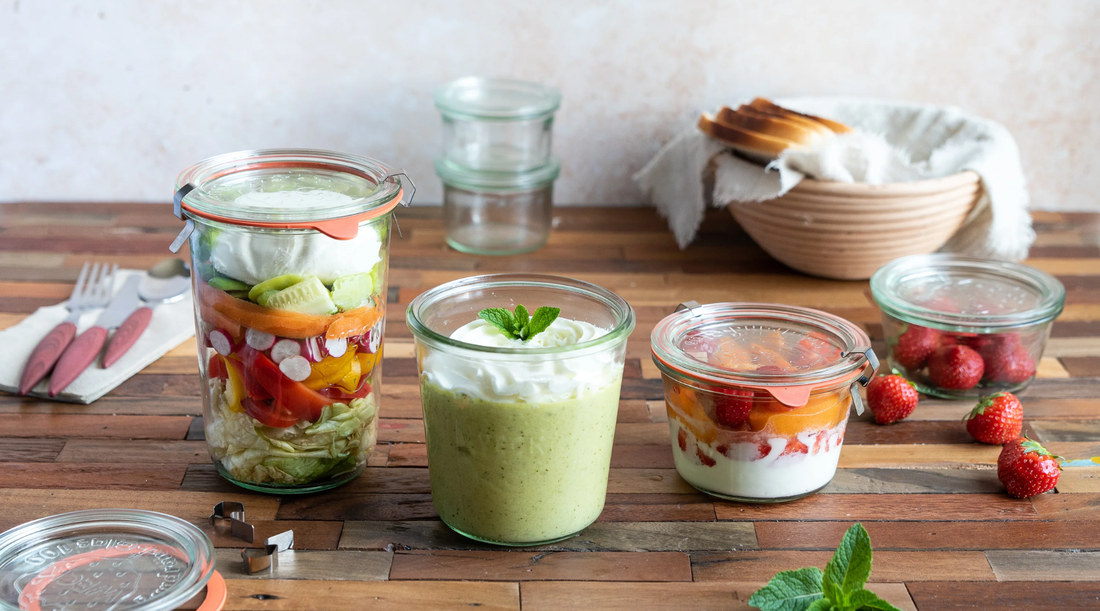 WECK – Timeless Glass Jars for Preserving, Storing, and Serving