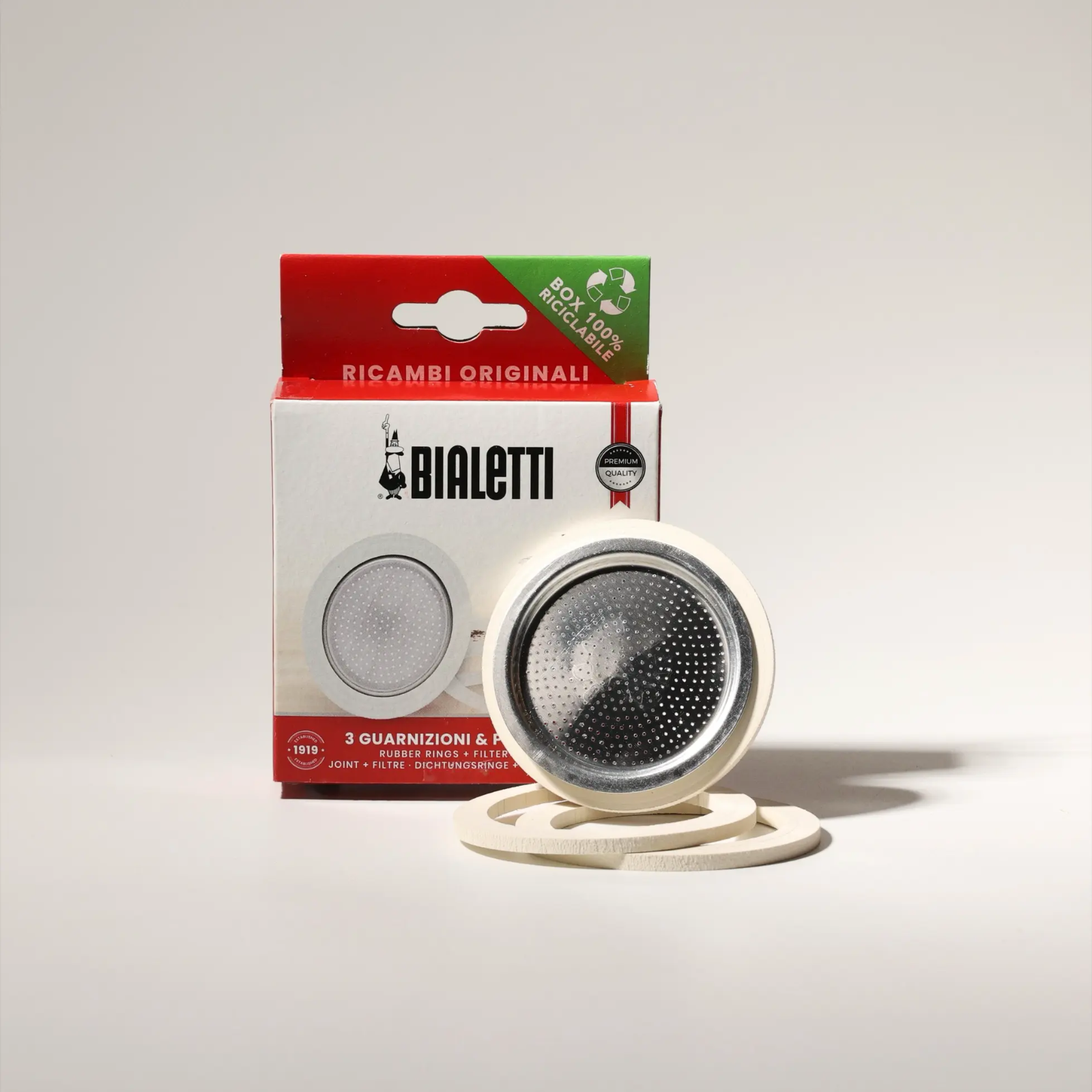 Bialetti Ring/Filter Pack