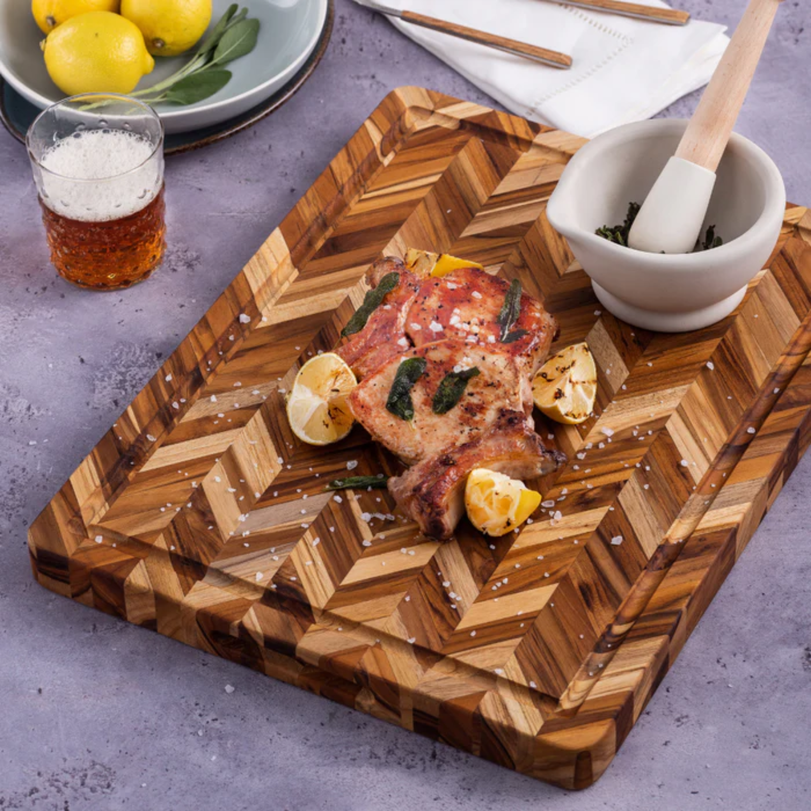 TEAKHAUS Herringbone