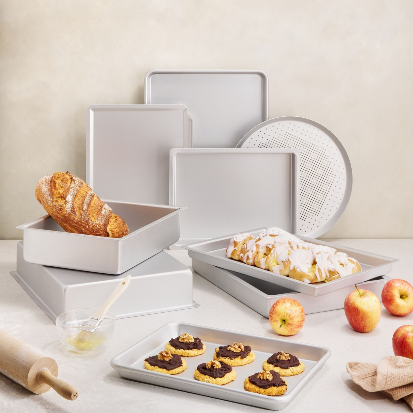 Bakemaster Silver Anodised