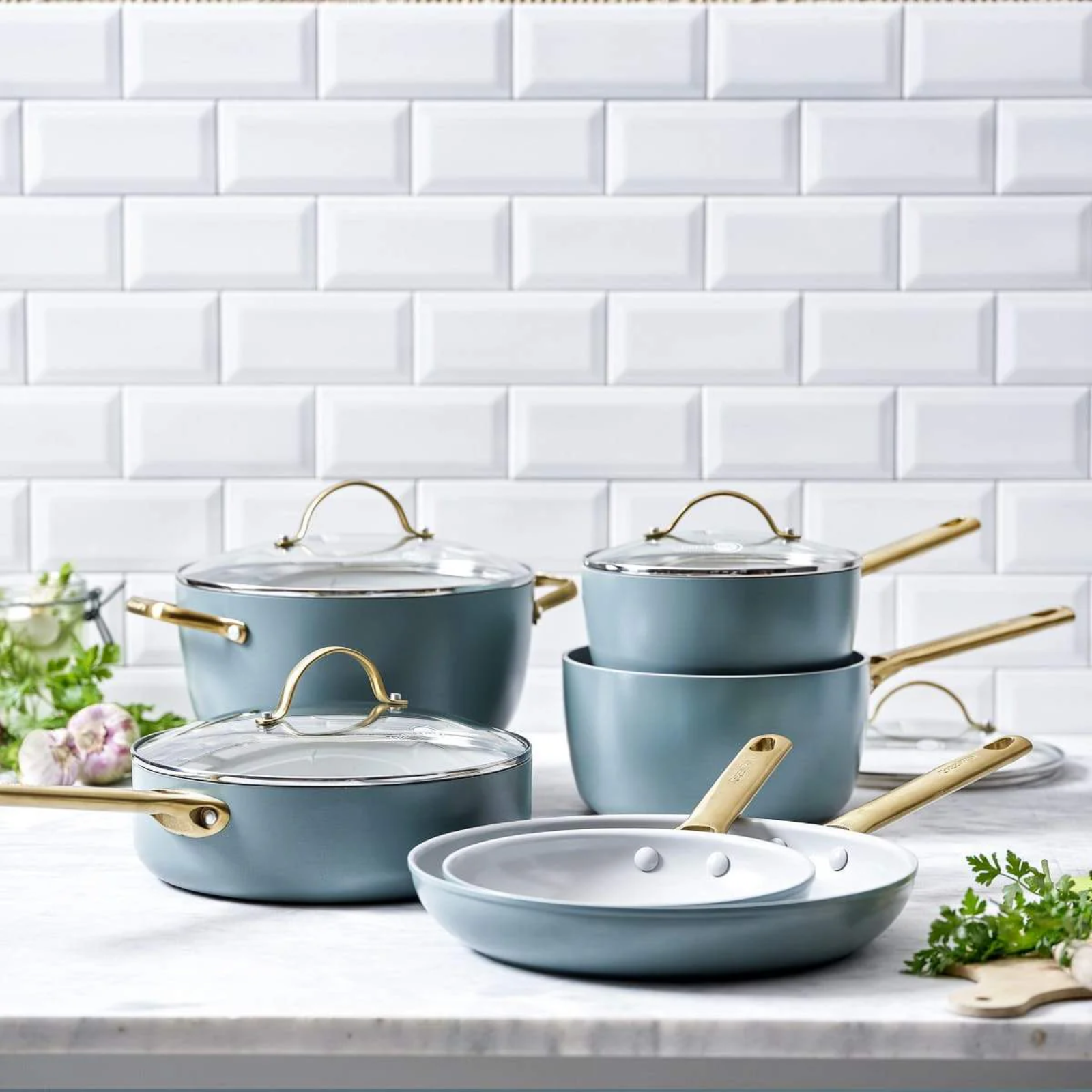 GreenPan Padova Smokey Sky Blue