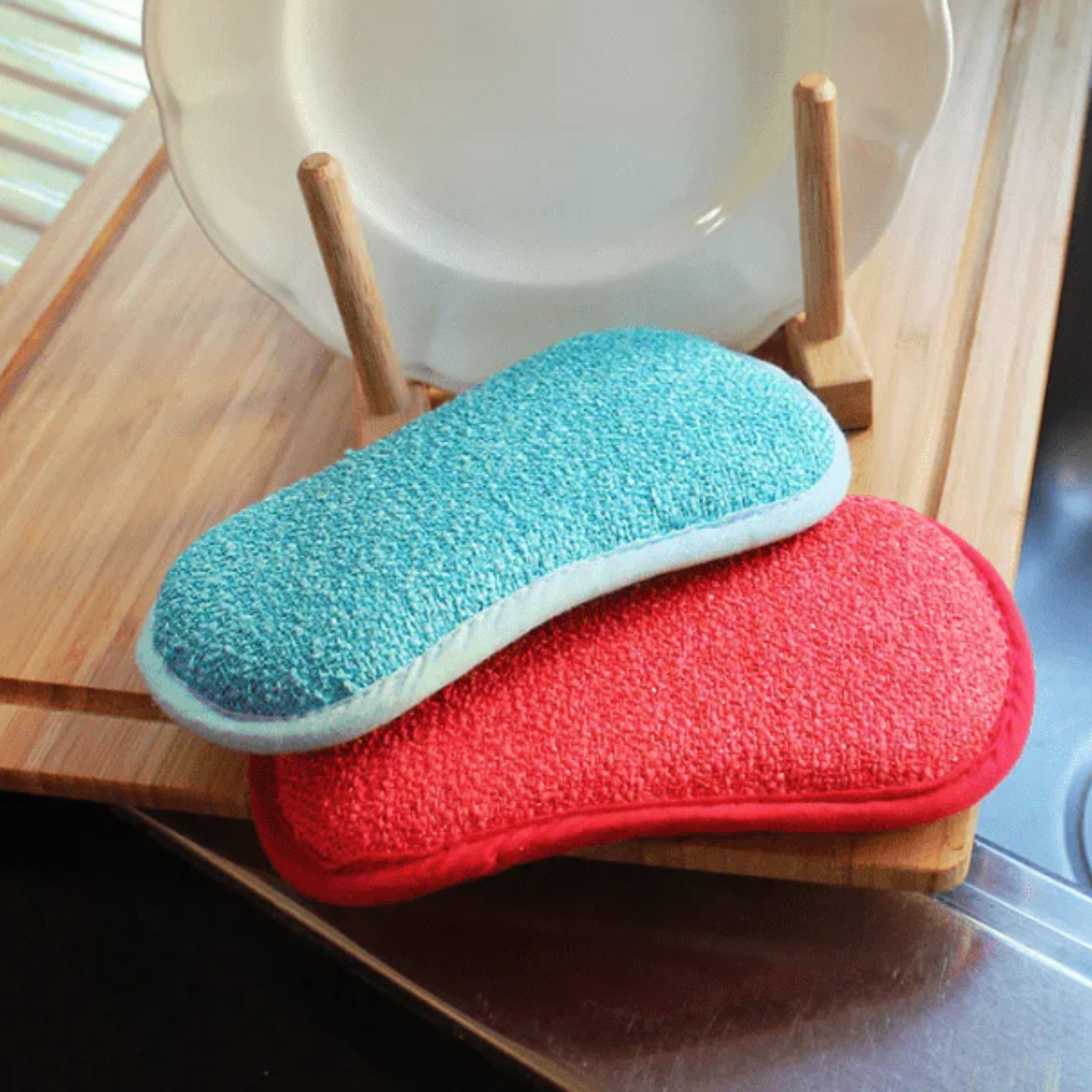White Magic Eco Cloth Washing Up Pad