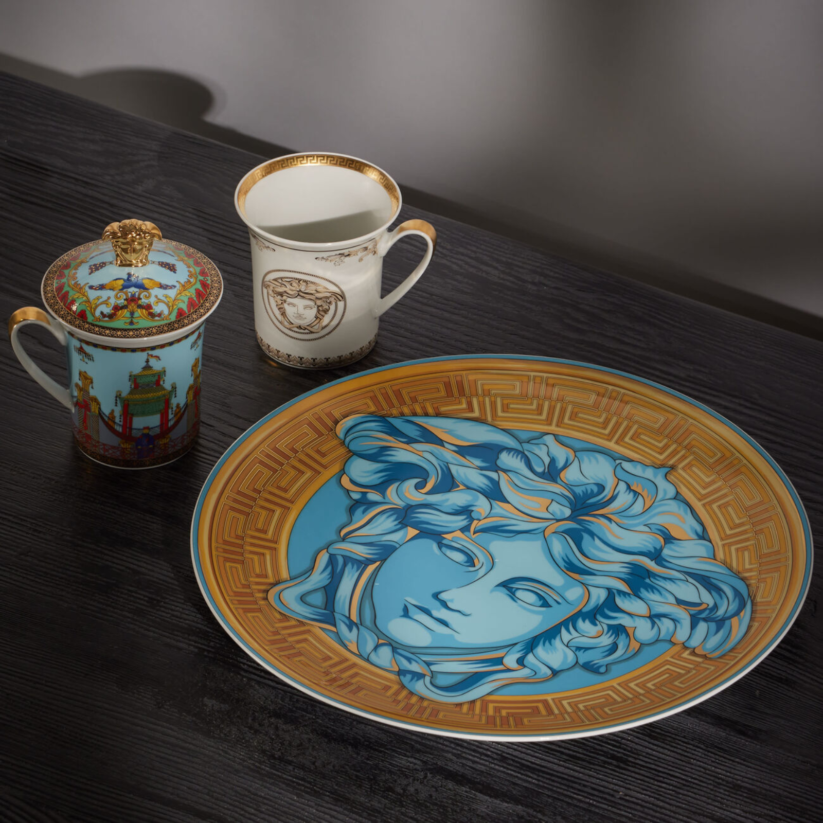 Versace Medusa Amplified Blue Coin