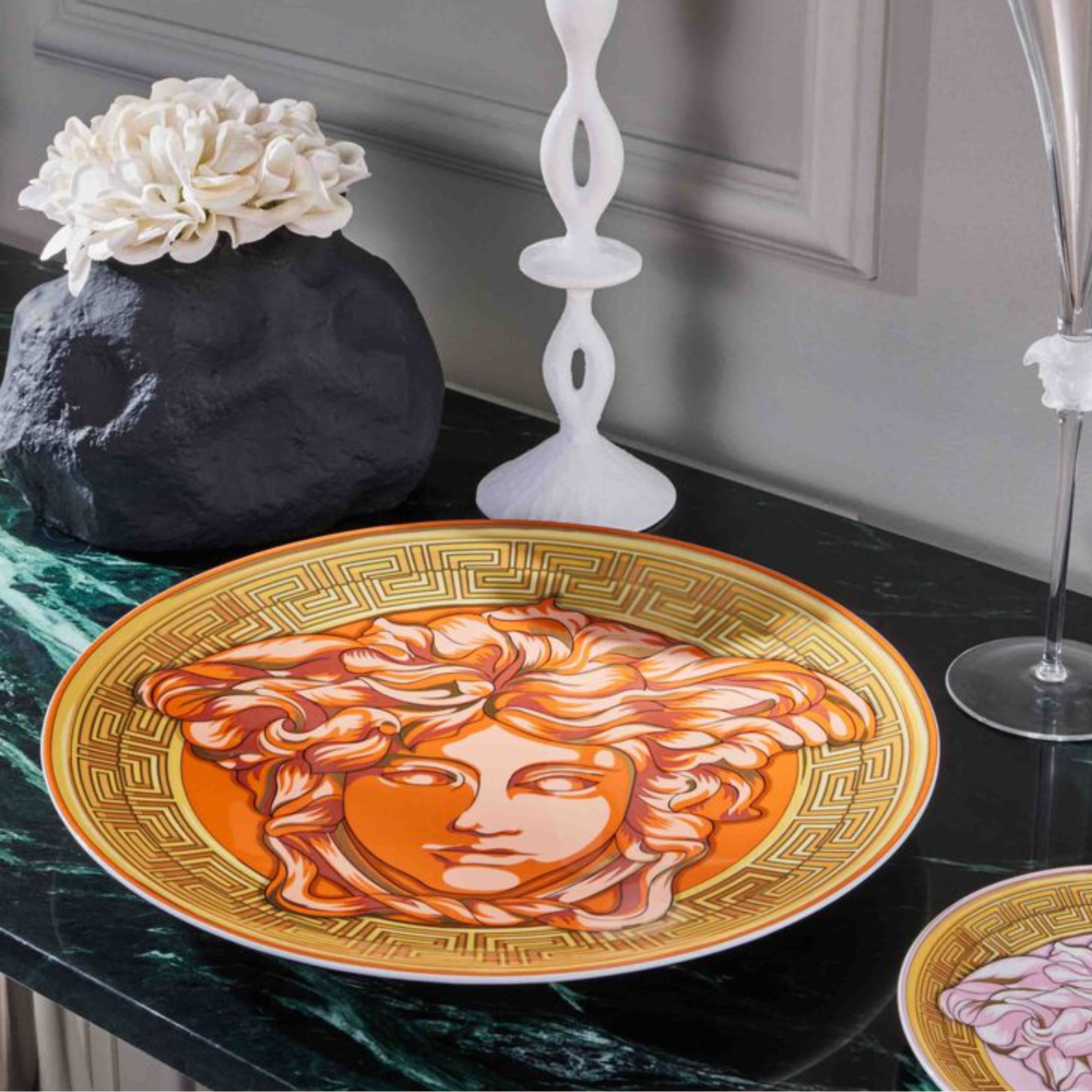 Versace Medusa Amplified Orange Coin